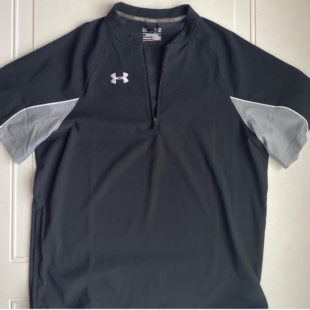 Under Armour Men’s Batting Jacket Black/Gray S